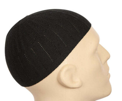 black namaz topi